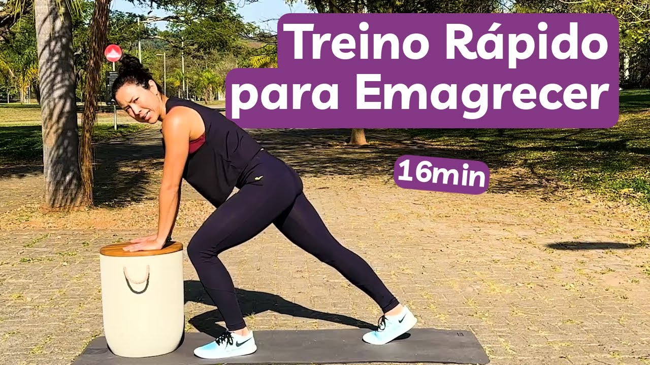 Treino R&aacute;pido para Emagrecer em Casa