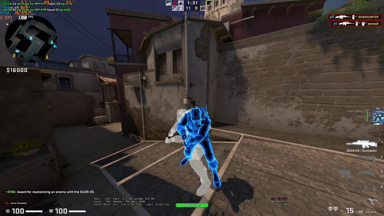 stunning hvh highlights ft AIMWARE.net / hvh highlights #38