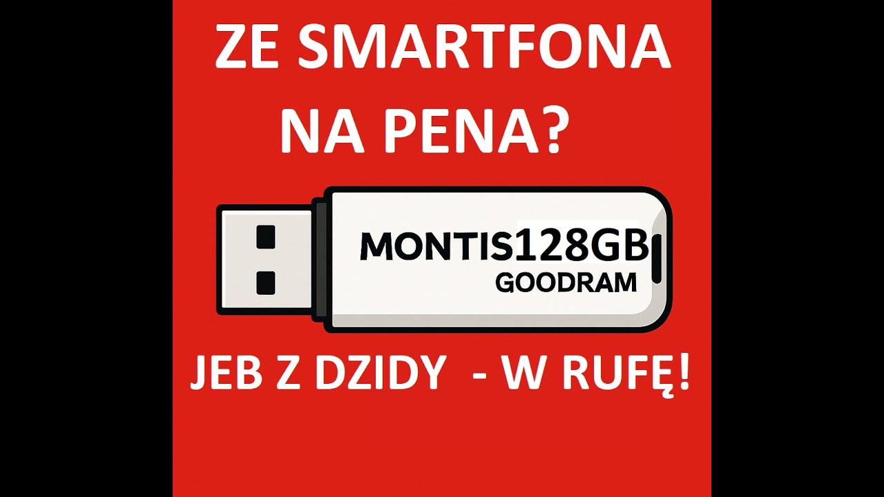 Jak przenieść zdjęcia z telefonu na komputer? Test pendrive MONTIS 128GB + przelotka konwerter USB