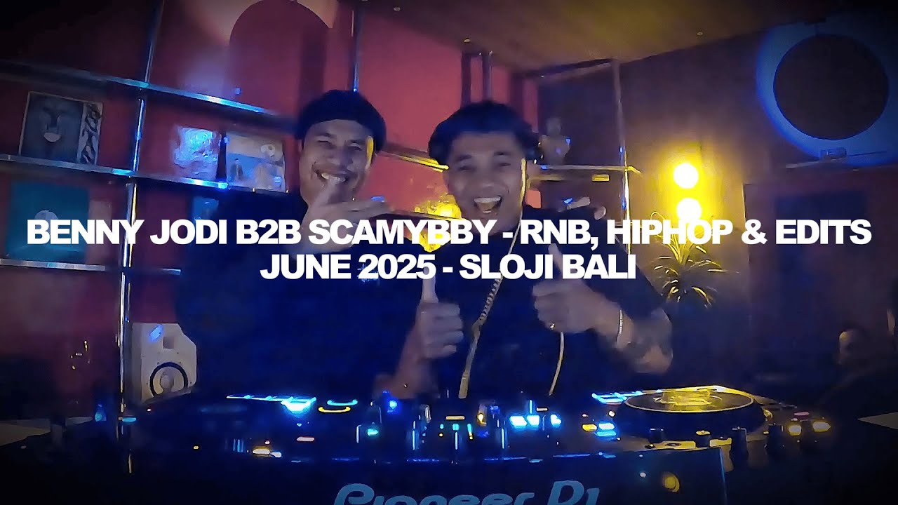 Benny Jodi B2B Scamybby  - Slojam Mix RnB, Hiphop & Edits