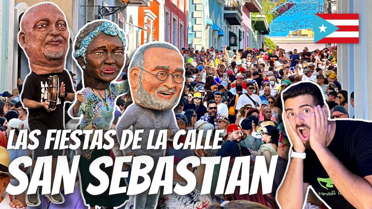The CRAZIEST Party In Puerto Rico | FIESTAS DE LA CALLES SAN SEBASTIAN are HUGE | Las SanSe