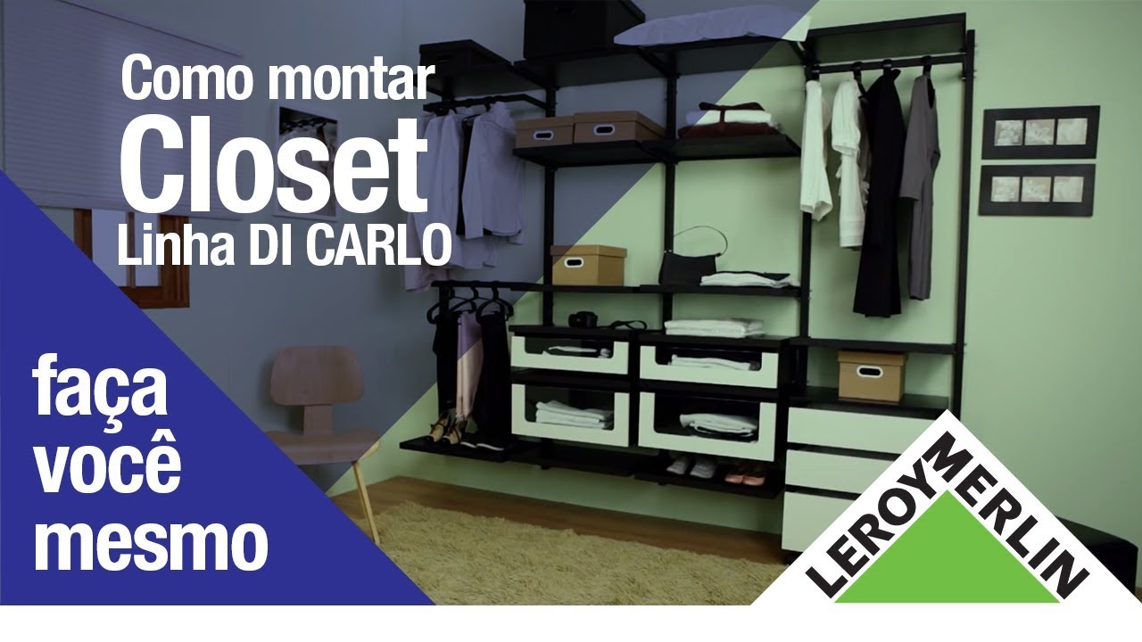 Como Montar um Closet Aberto | Leroy Merlin