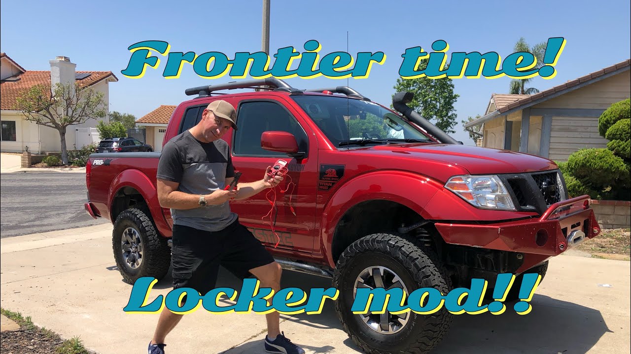 Nissan Overland Frontier Mods | 2wd Locker Bypass and roof rack.