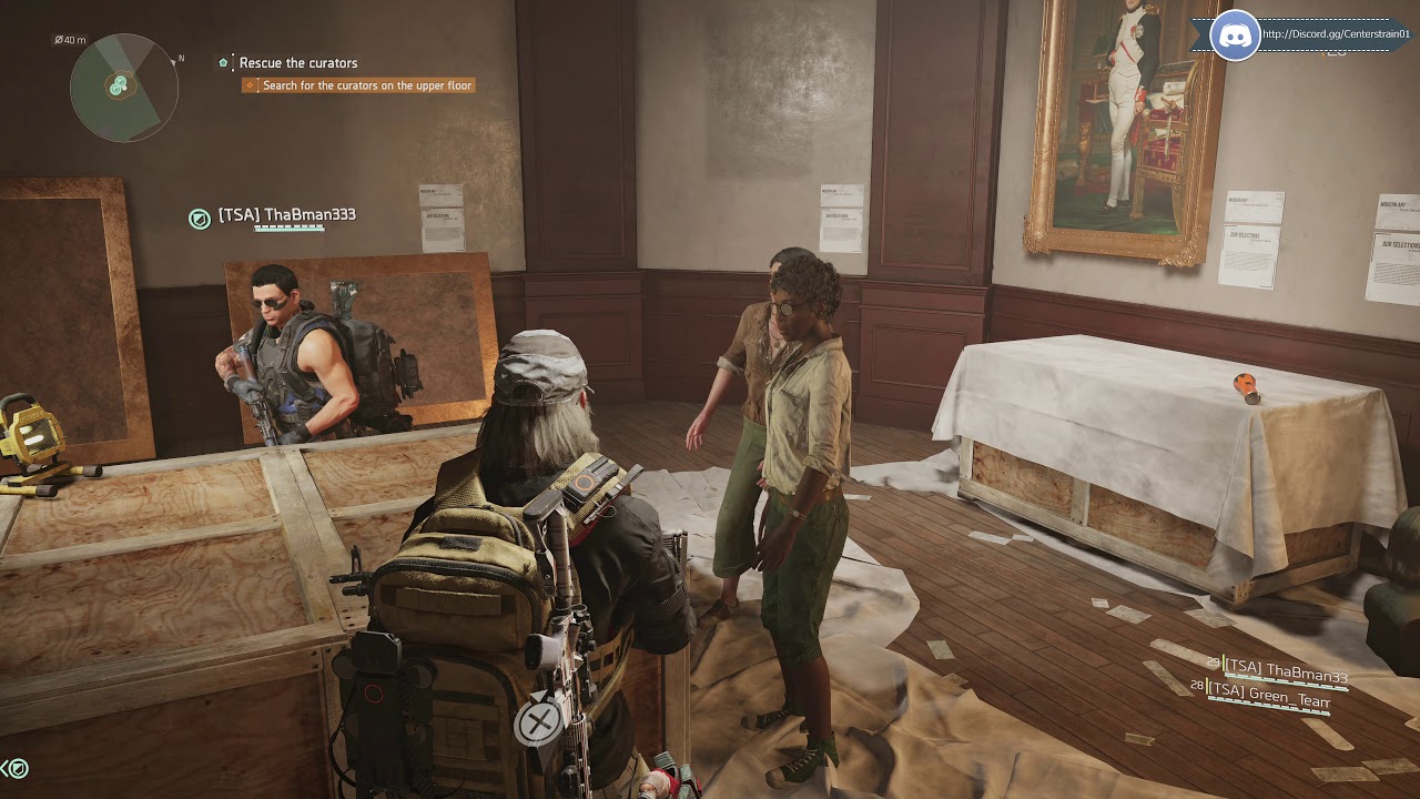 The Division 2 Side Missions | Missing Curators | CenterStrain01