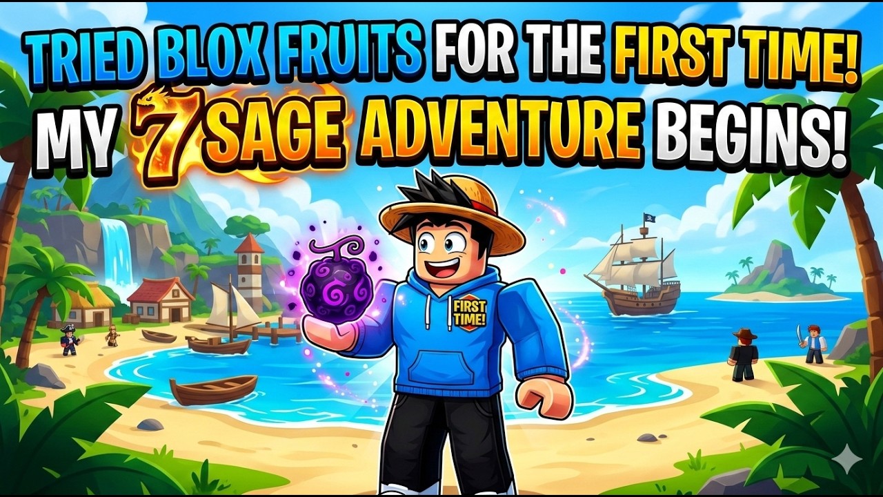 Roblox Live | Trying BloxFruit for the first Time | Chill gameplay | #roblox