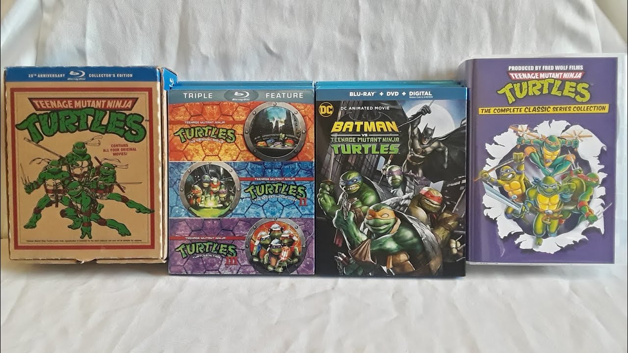 Unboxing TMNT Movie Collection Part 1