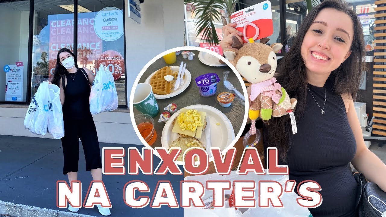 ENXOVAL DA BEBÊ NO EUA, CAFÉ DAMANHÃ E DOLLAR TREE