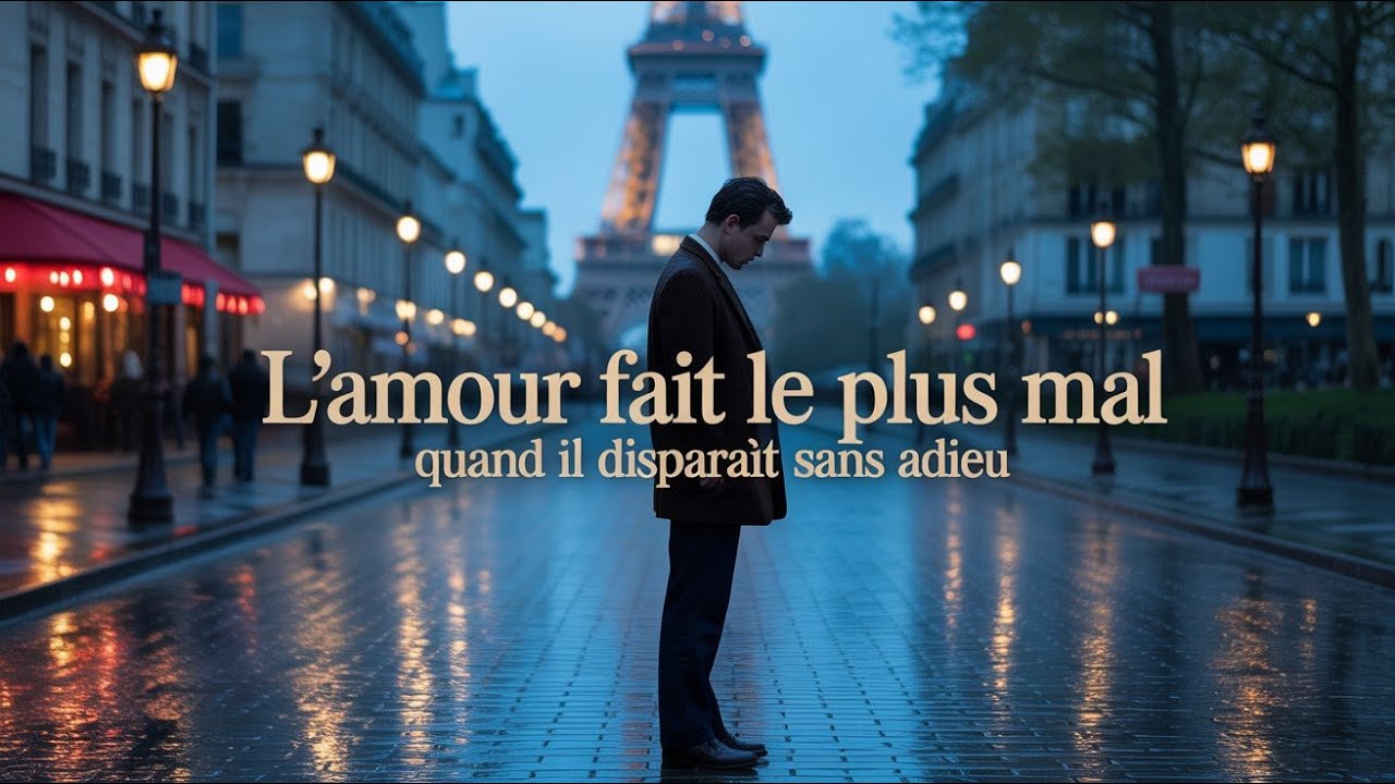 L’amour fait le plus mal quand il disparaît sans adieu