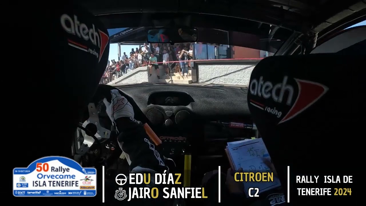 SS5 onboard Agua García - 50 Rallye Isla de Tenerife 204