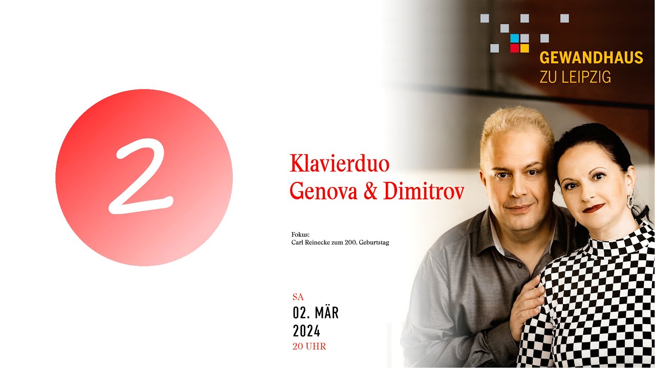 Genova & Dimitrov &bull; The Gewandhaus Recital &bull; Carl Reinecke, Pictures from the South
