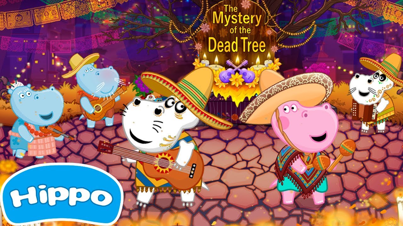 Гиппо 🌼 Тайна Мертвого Дерева 🌼 Dia de los Muertos: День мертвых 🌼Мультик игра для детей (Hippo)