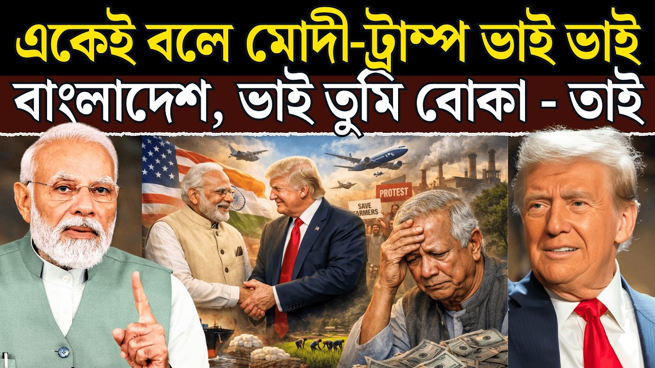 ভারত কিছুই সই করেনি? White House ফাঁস করল আসল সত্য | Bangladesh – America trade deal লুকানো শর্ত