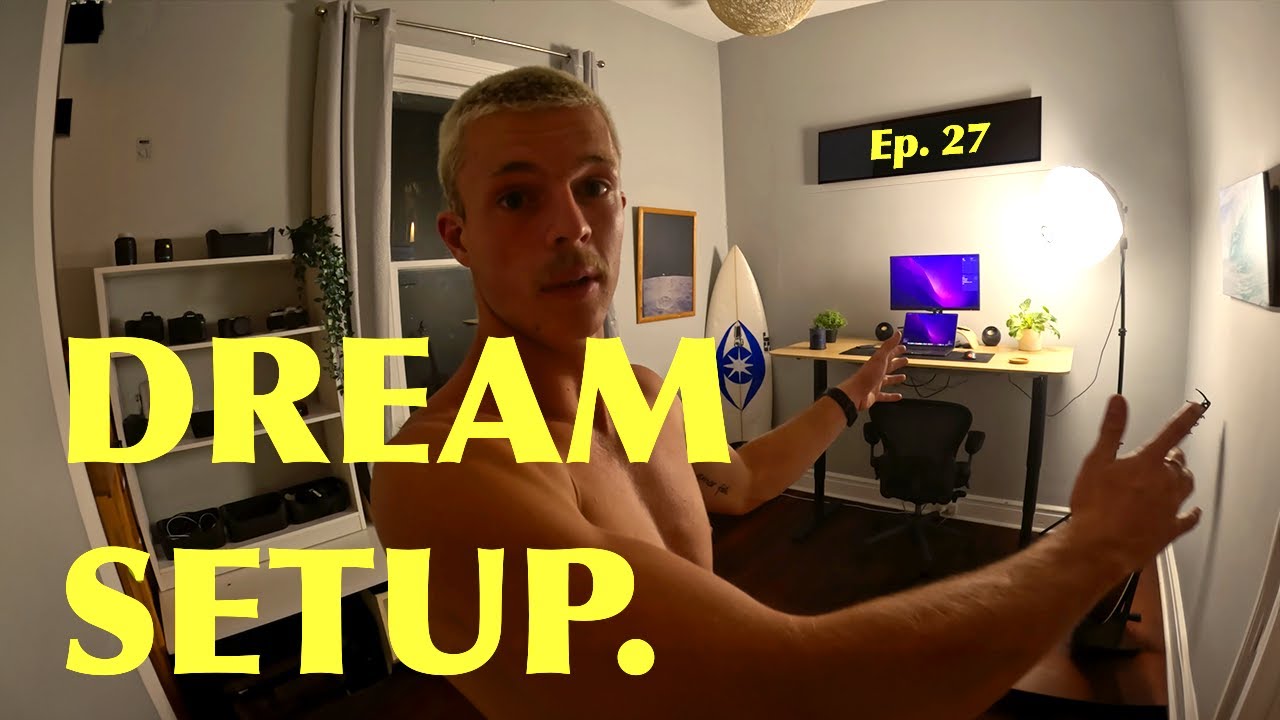 My Dream Home Office as a Film Maker. (ep 27)