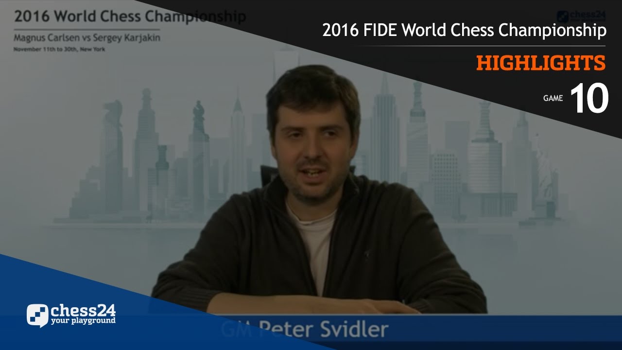 2016 FIDE World Chess Championship - Highlights - Game 10