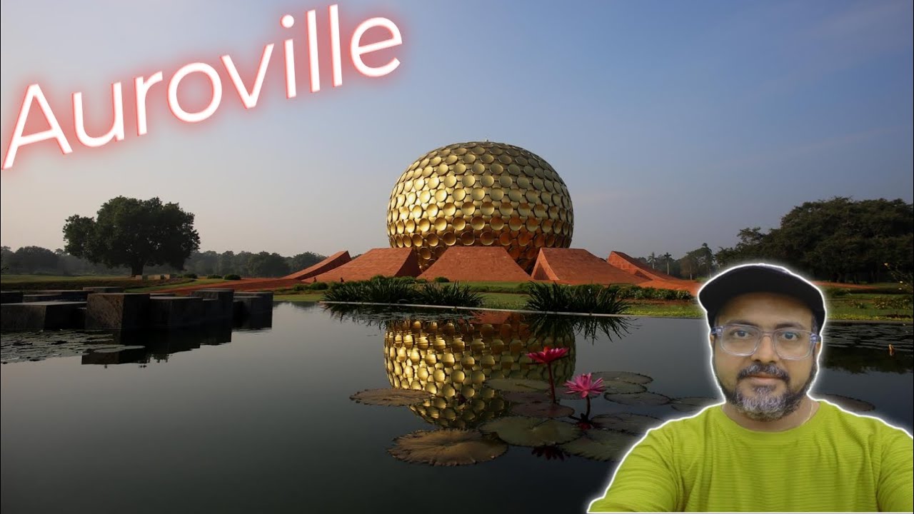 😍👌Golden Glow of Auroville #dailyvlog #kannadavlogs #kannadayoutuber #kannada