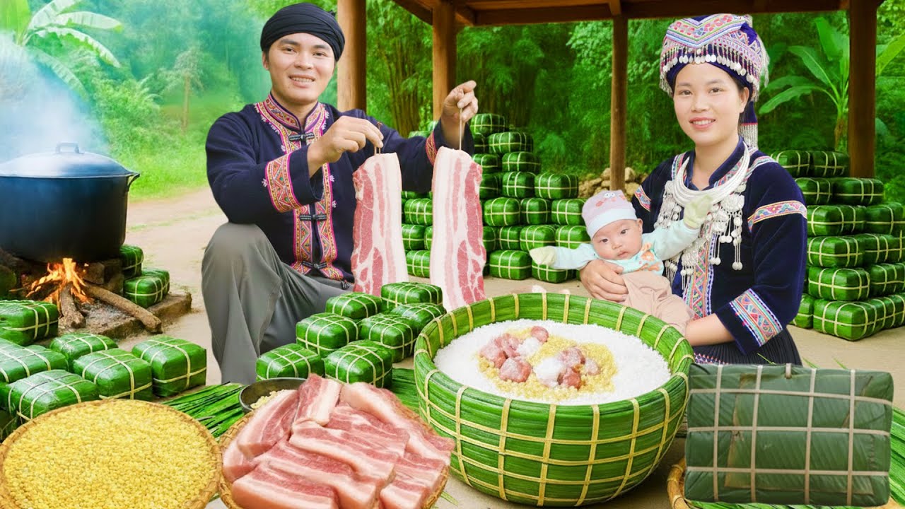 How to Make Chưng Cake to Welcome the New Year - A Taste of Vietnamese Tradition
