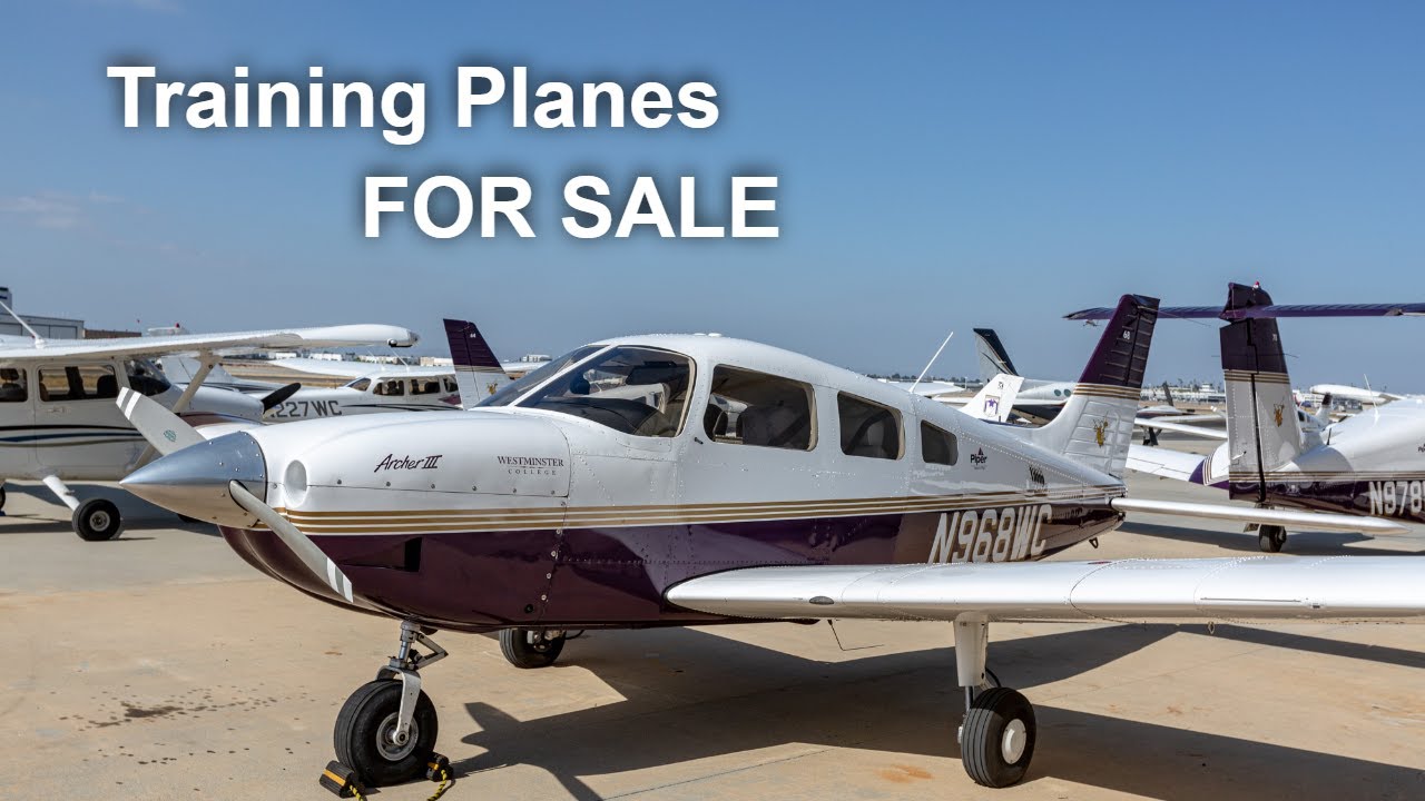 #26 Training Aircraft For Sale - Quick Walkaround - Cessna 172, Piper Archer/Arrow/Seminole