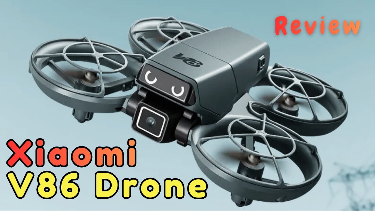 Дрон Xiaomi V86 | Двойная 8K камера, система предотвращения столкновений и простое управление | C...