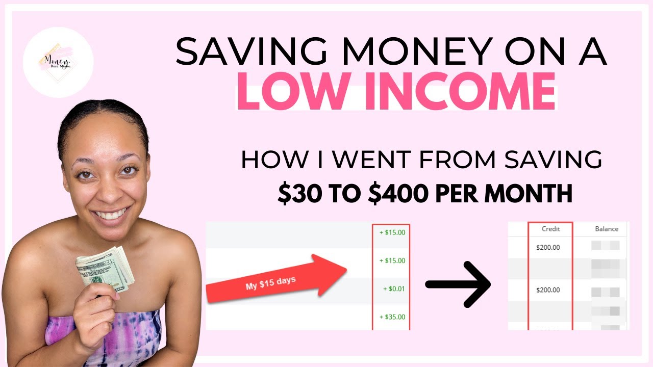 WANT TO SAVE BUT FEEL BROKE? How to save money fast on a low income | 5 money saving tips