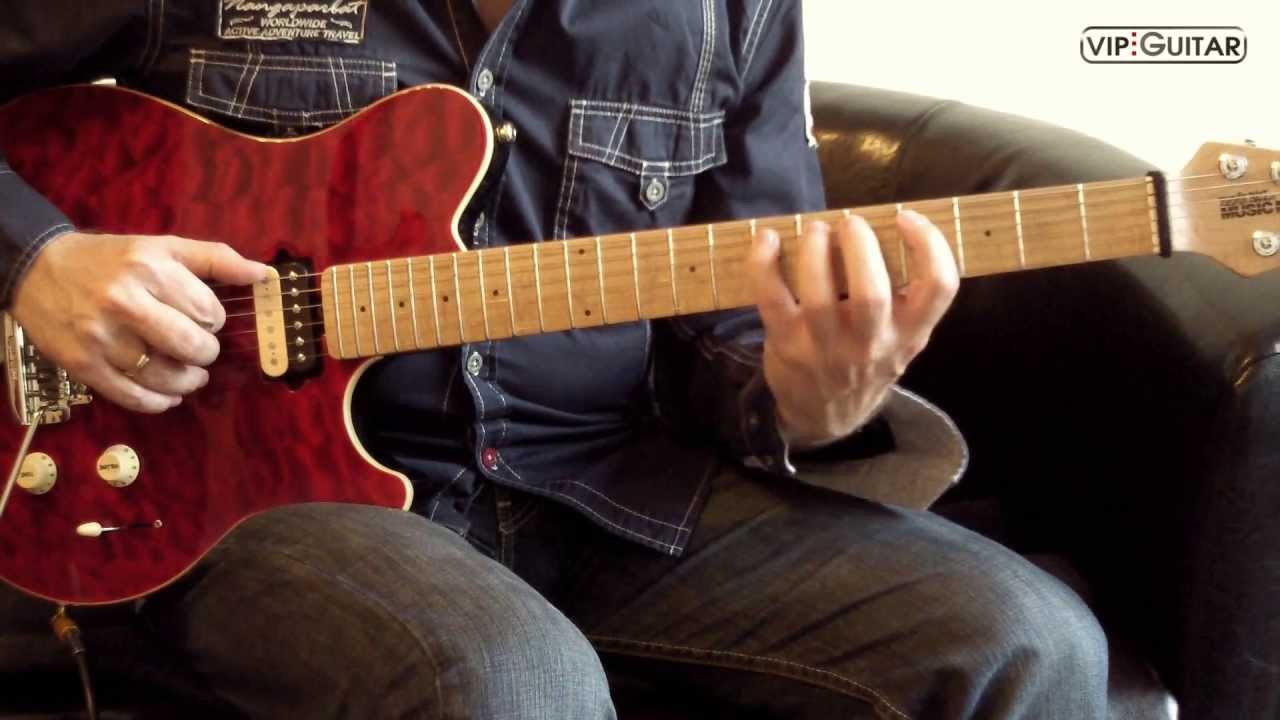Legato Technik Gitarre: Chromatische &Uuml;bung und grundlegende Tipps zur Spielweise