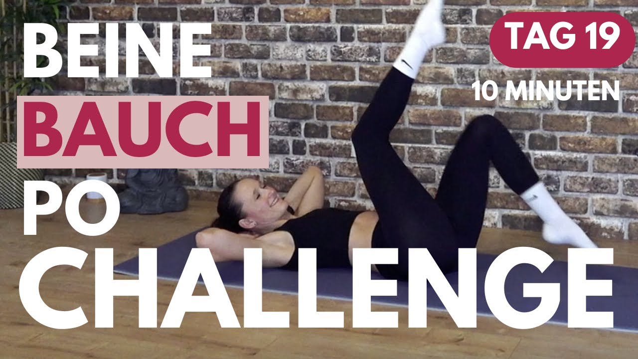 Tag 19 - starker und flacher Bauch mit diesen einfachen Übungen
