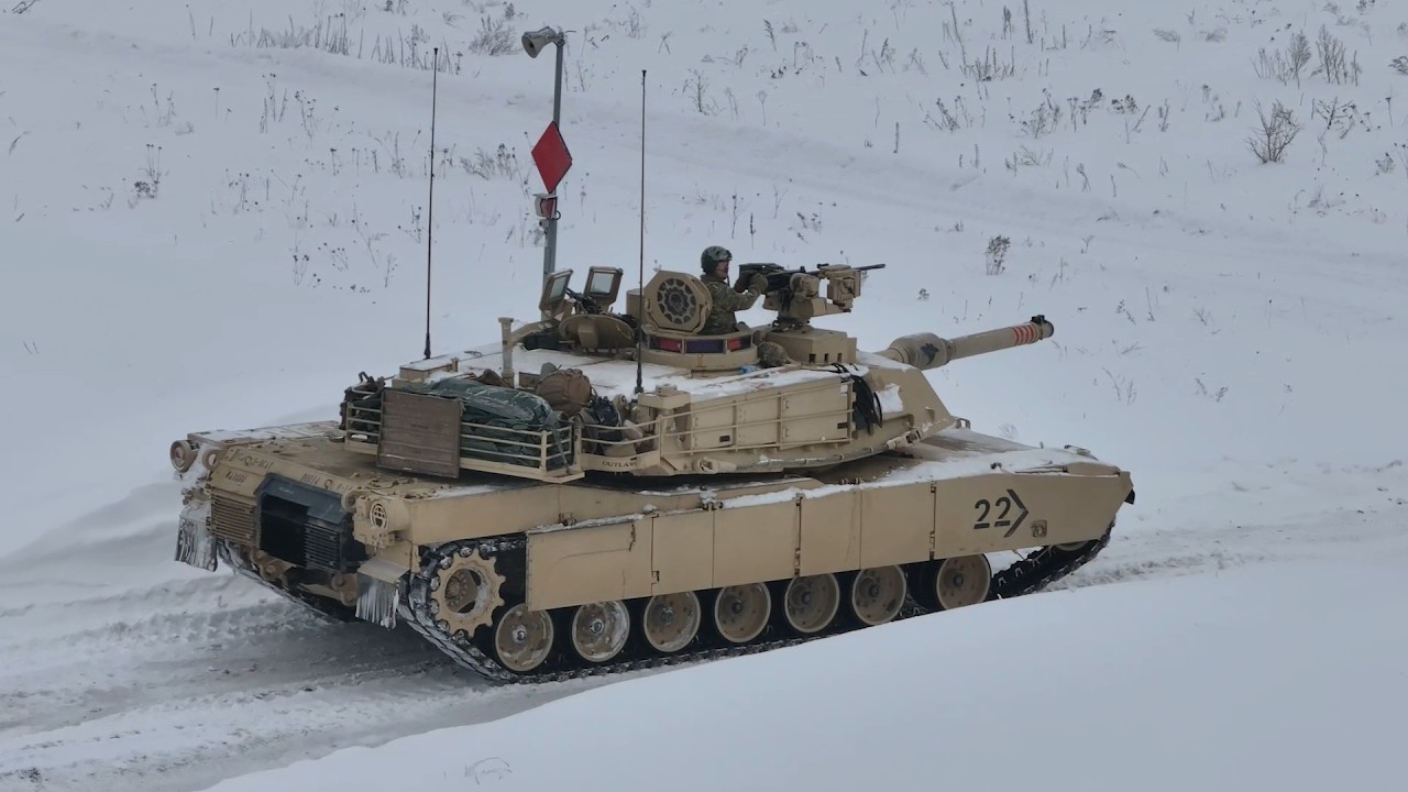 U.S. Army 3-8 CAV Abrams Platoon Live-Fire | Operation Warhorse Surge