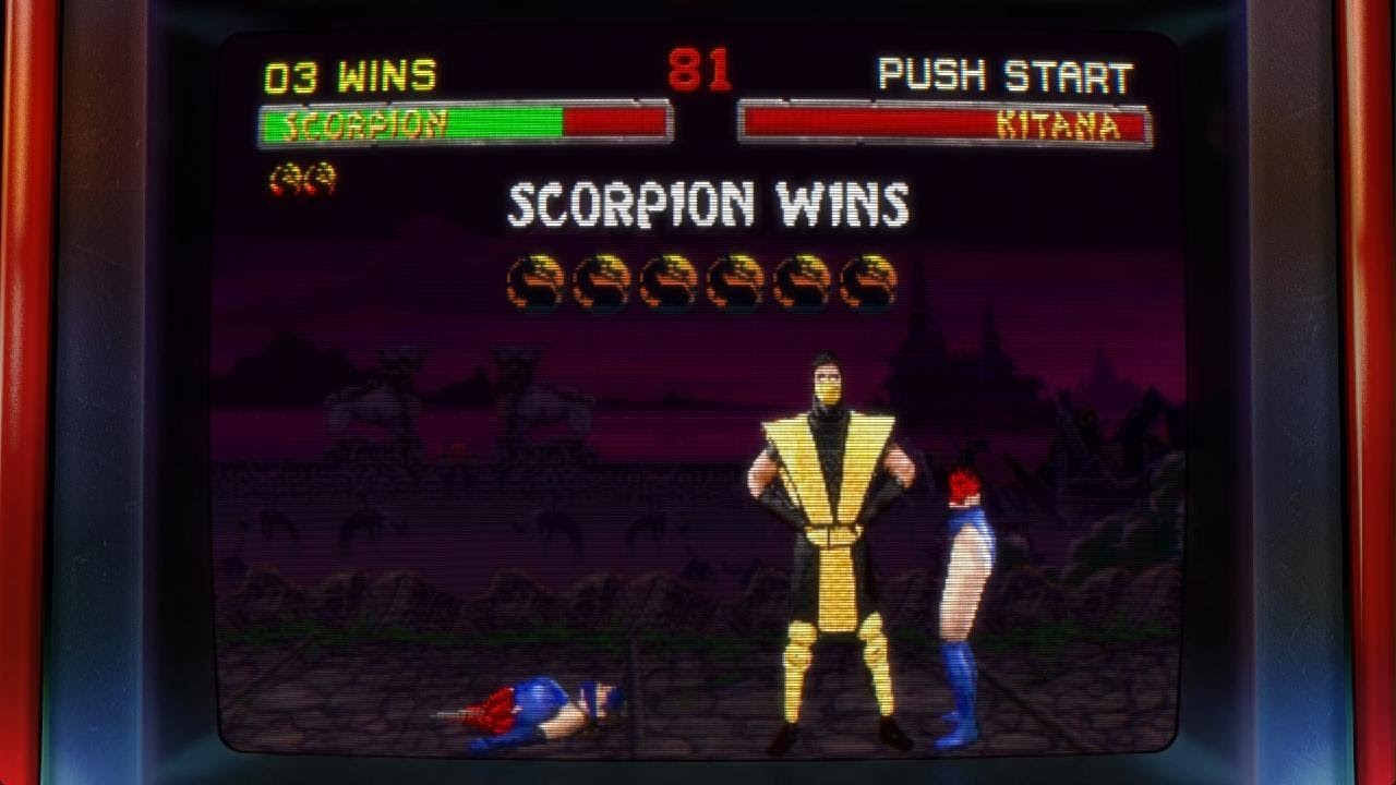 Mortal Kombat 2 (Arcade) - SCORPION Full Playthrough