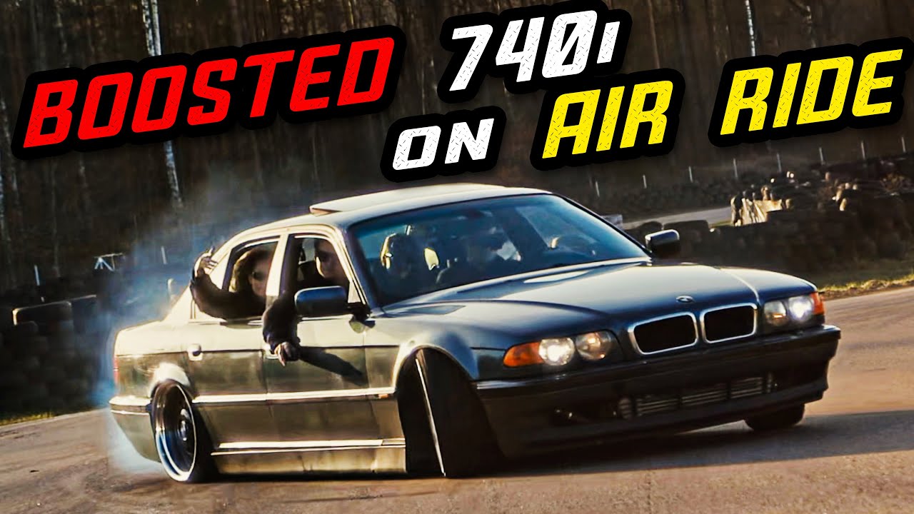 Zbudował 4 osobowy DRIFTOWÓZ z BMW e38 🤯 | HYDRO, SZPERA, 434KM i ponad 2200kg🐋