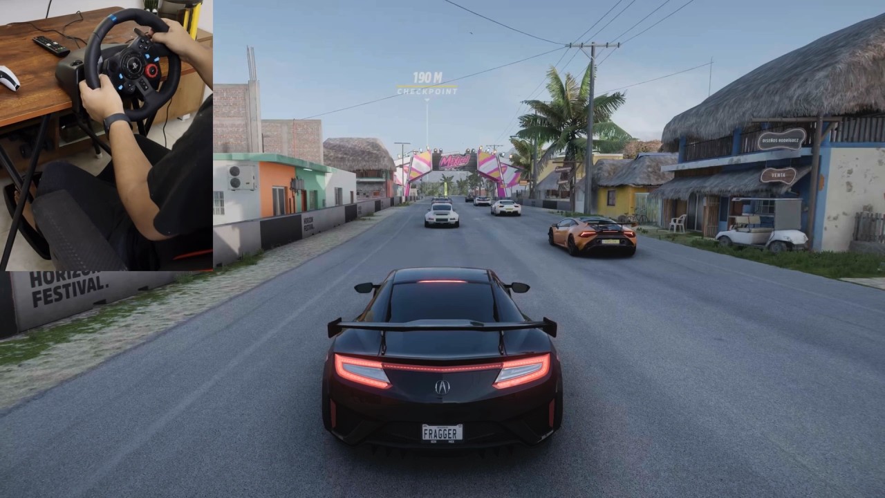 752HP Acura NSX Hybrid Power – Goliath Race | Logitech G29 | Forza Horizon 5