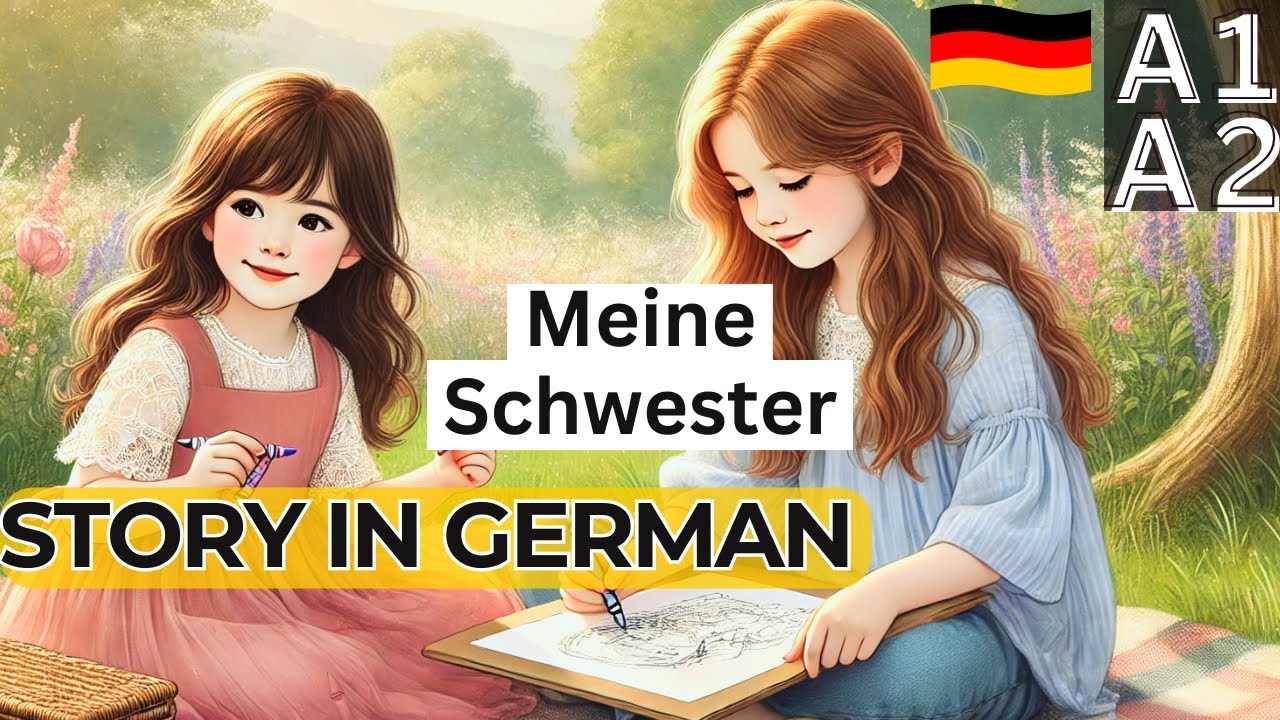 LEARN GERMAN WITH STORIES: Easy Family Story for Beginners (A1-A2 Level)