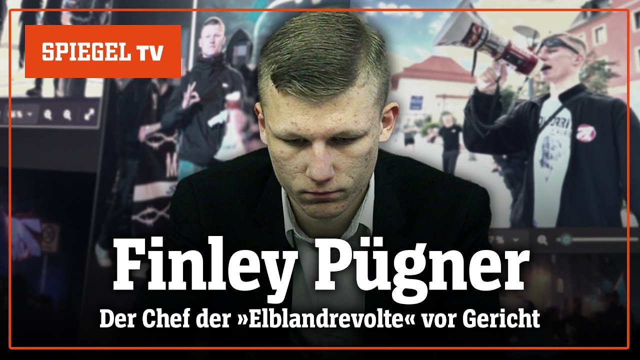 Finley Pügner: »Elblandrevolte«-Chef vor Gericht | SPIEGEL TV