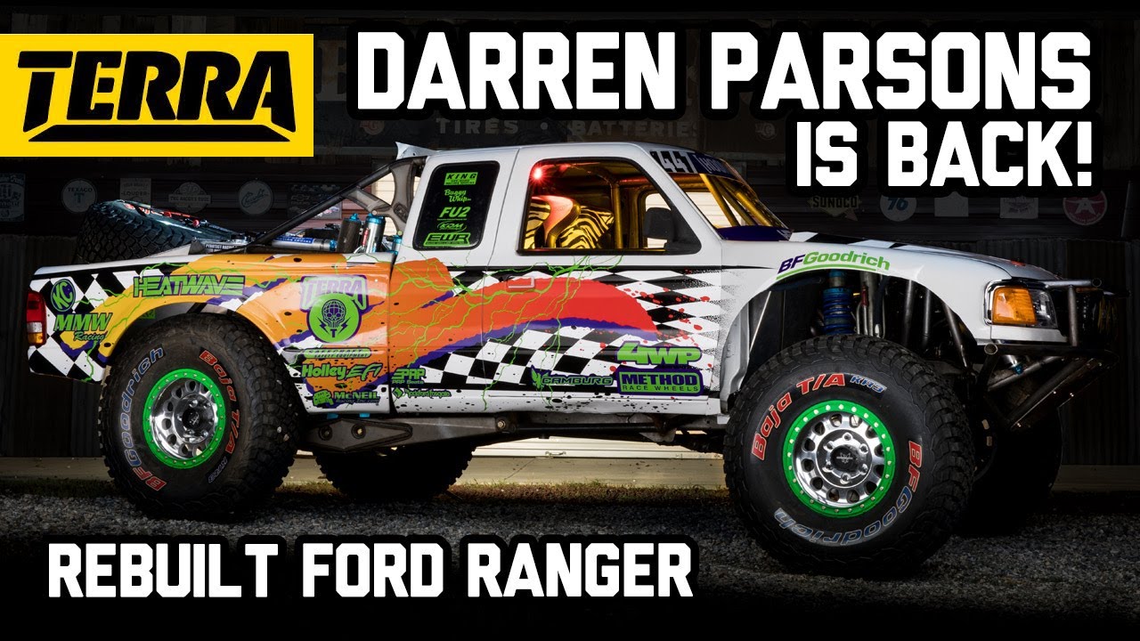 Darren Parsons is BACK! Rebuilt 1990's Ford Ranger | BUILT TO DESTROY
