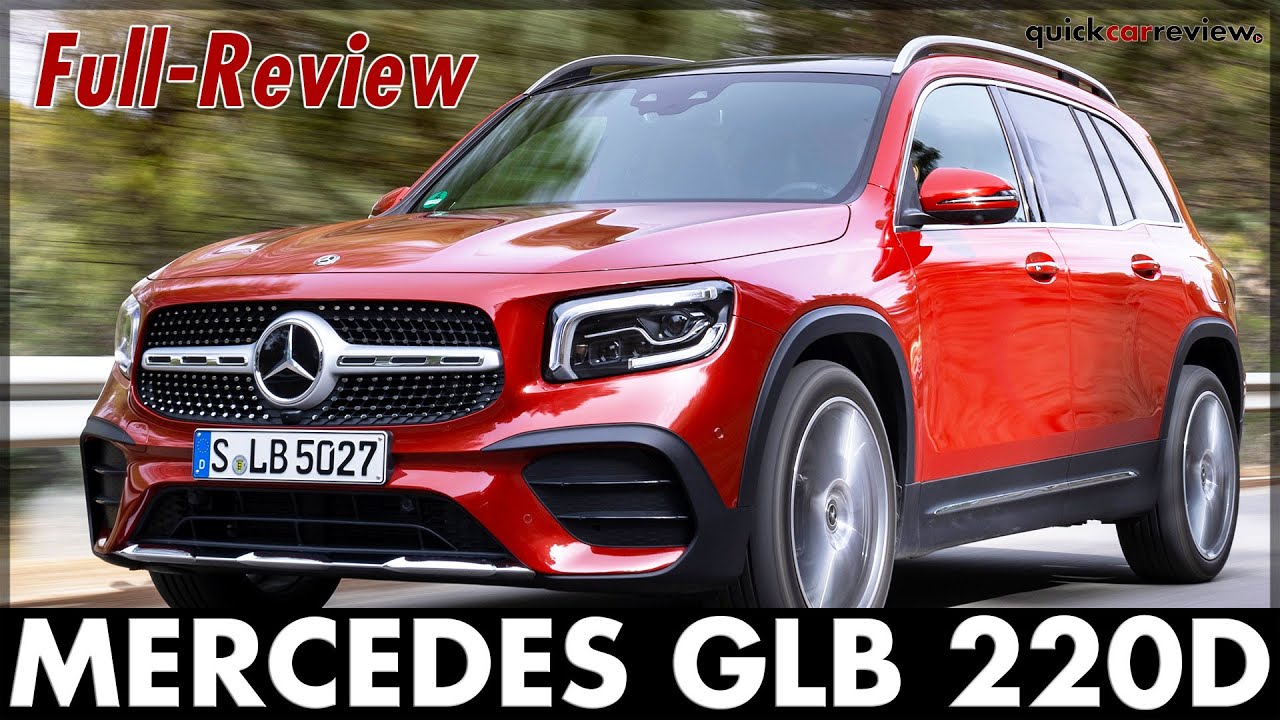 2020 MERCEDES GLB 220d Full Review of the new Compact SUV Facts Test Price Features English
