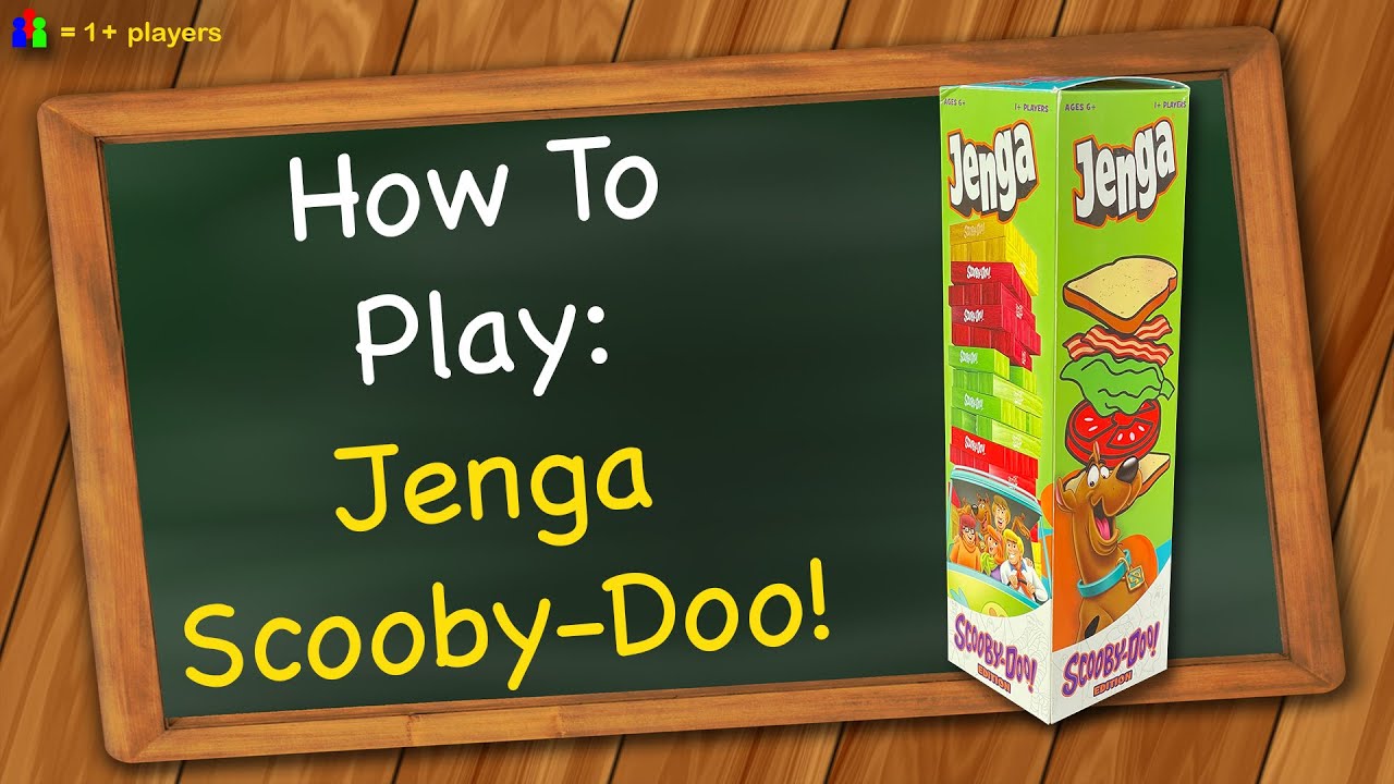 How to play Jenga Scooby Doo