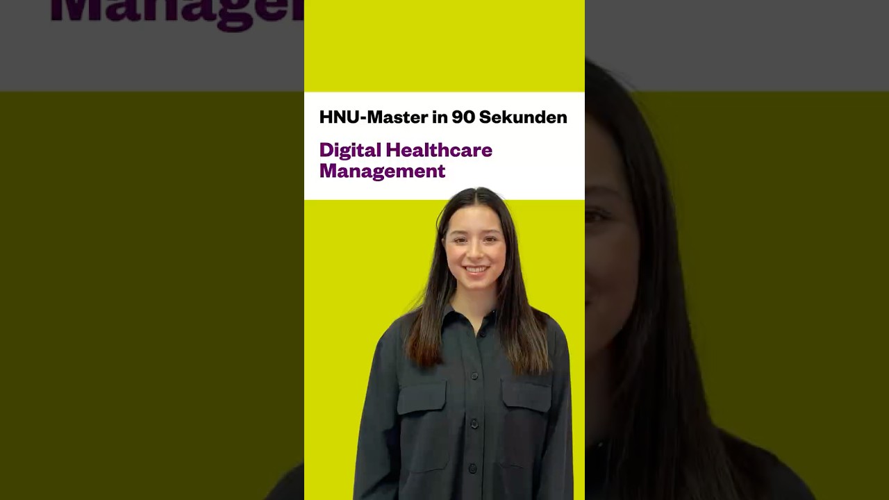 Master Digital Healthcare Management (M.A.) | Hochschule Neu-Ulm