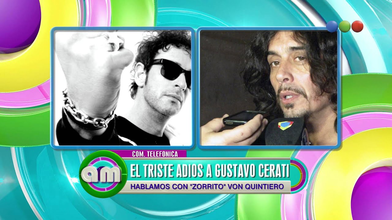 El Zorrito Von Quintiero recuerda a Cerati - AM
