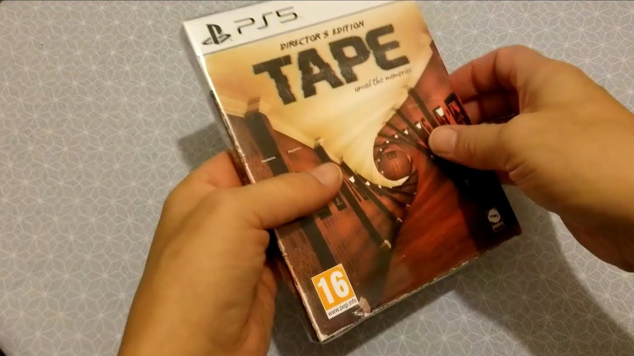 UNBOXING TAPE PS5 (UNVEIL THE MEMORIES  - DIRECTOR'S EDITION)