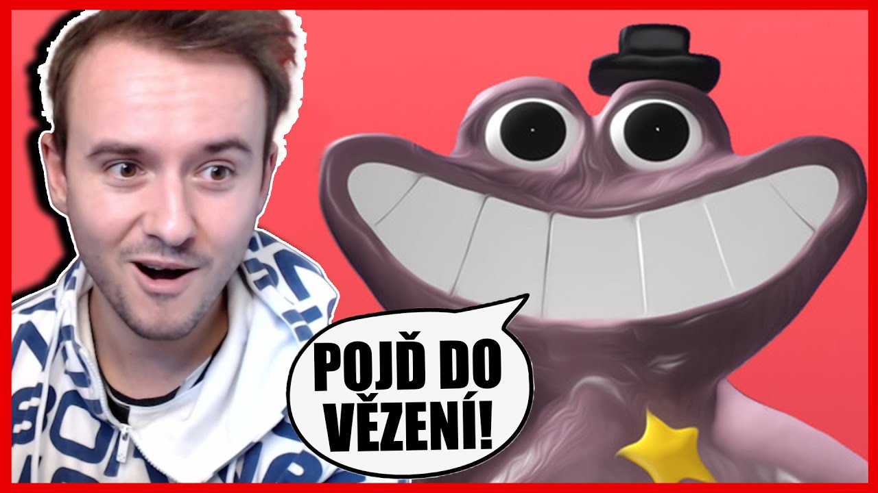 ŠERIF TOADSTER MĚ DAL DO VĚZENÍ?🤔 Garten of Banban 4 #1