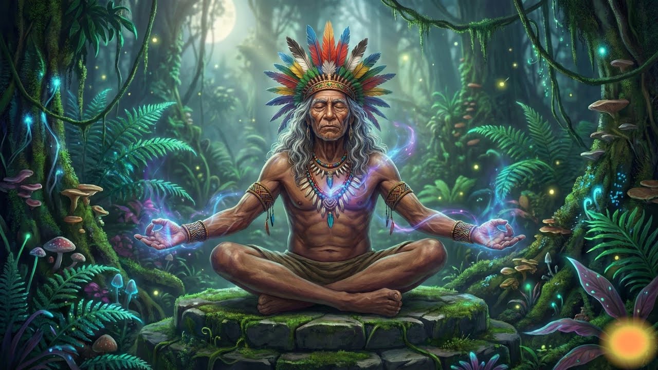 🌿 Música chamánica para una profunda PAZ MENTAL | Aumenta la energía y alivia el estrés 🌿✨
