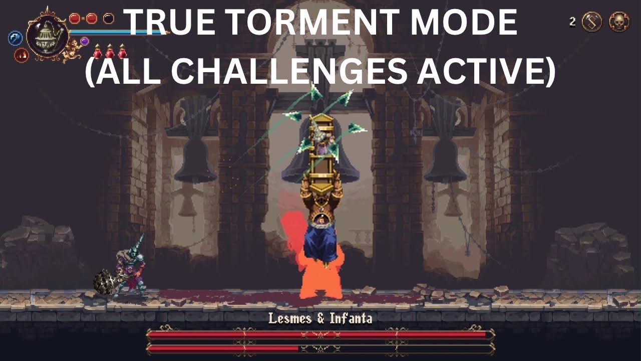 Blasphemous 2 - Lesmas & Infanta | True Torment Mode, All Challenges Active