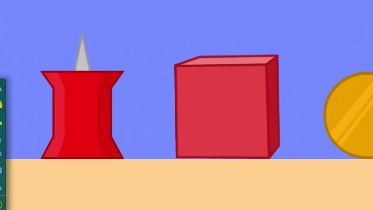 BFDI First Challenge but it’s in Algodoo