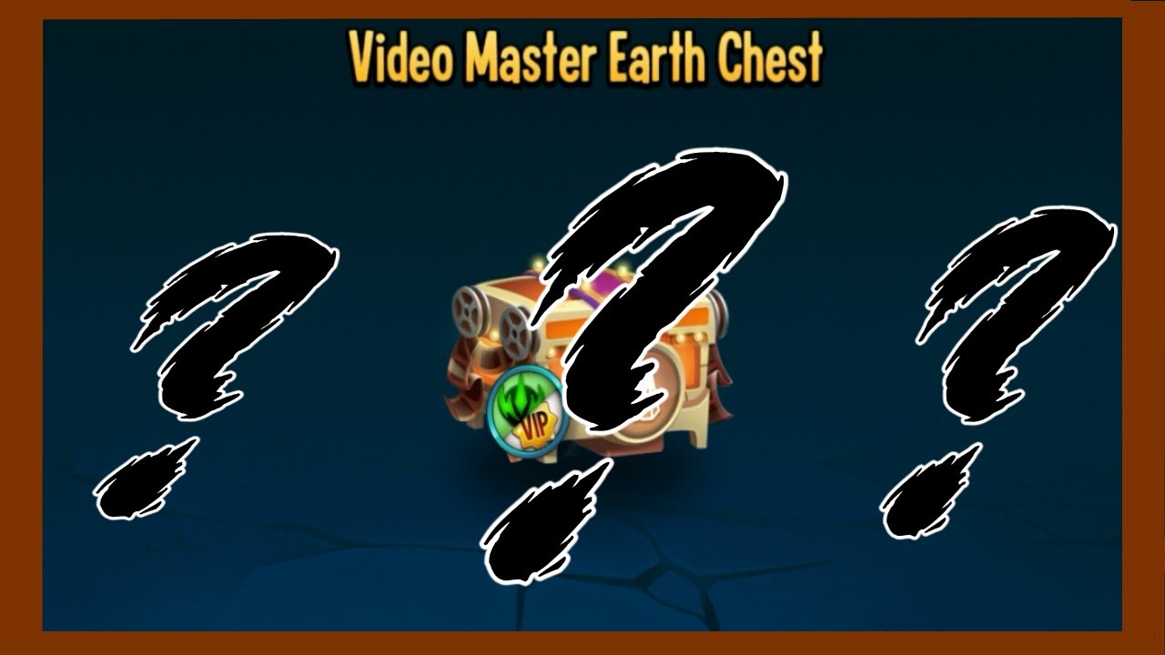 Opening The Video Master Earth Chest! | Monster Legends