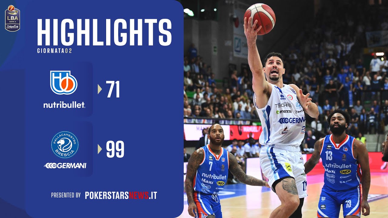 Nutribullet Treviso Basket - Germani Brescia | Serie A UnipolSai 2023/24
