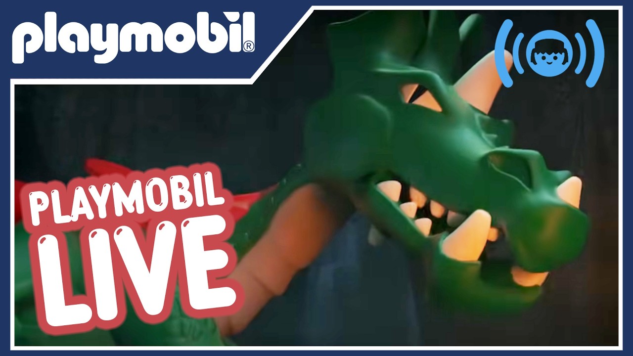 🔴LIVE: Dragons Vs Ogres! Who Will Win? | Playmobil Live | Dragons, Knights, Pirates & MORE!