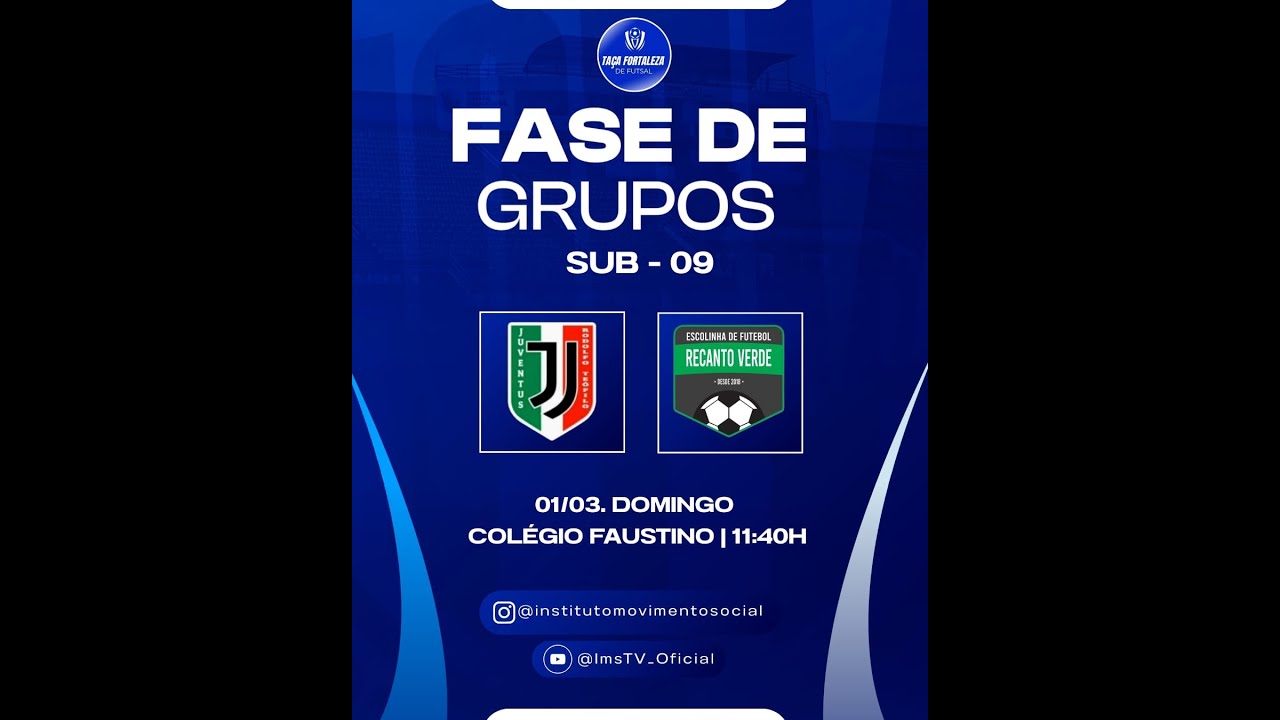 𝐑𝐄𝐂𝐀𝐍𝐓𝐎 𝐕𝐄𝐑𝐃𝐄🆚𝐉𝐔𝐕𝐄𝐍𝐓𝐔𝐒 𝐑𝐓(𝐓𝐀𝐂̧𝐀 𝐅𝐎𝐑𝐓𝐀𝐋𝐄𝐙𝐀 𝐃𝐄 𝐅𝐔𝐓𝐒𝐀𝐋/𝐒𝐔𝐁𝟏𝟎)