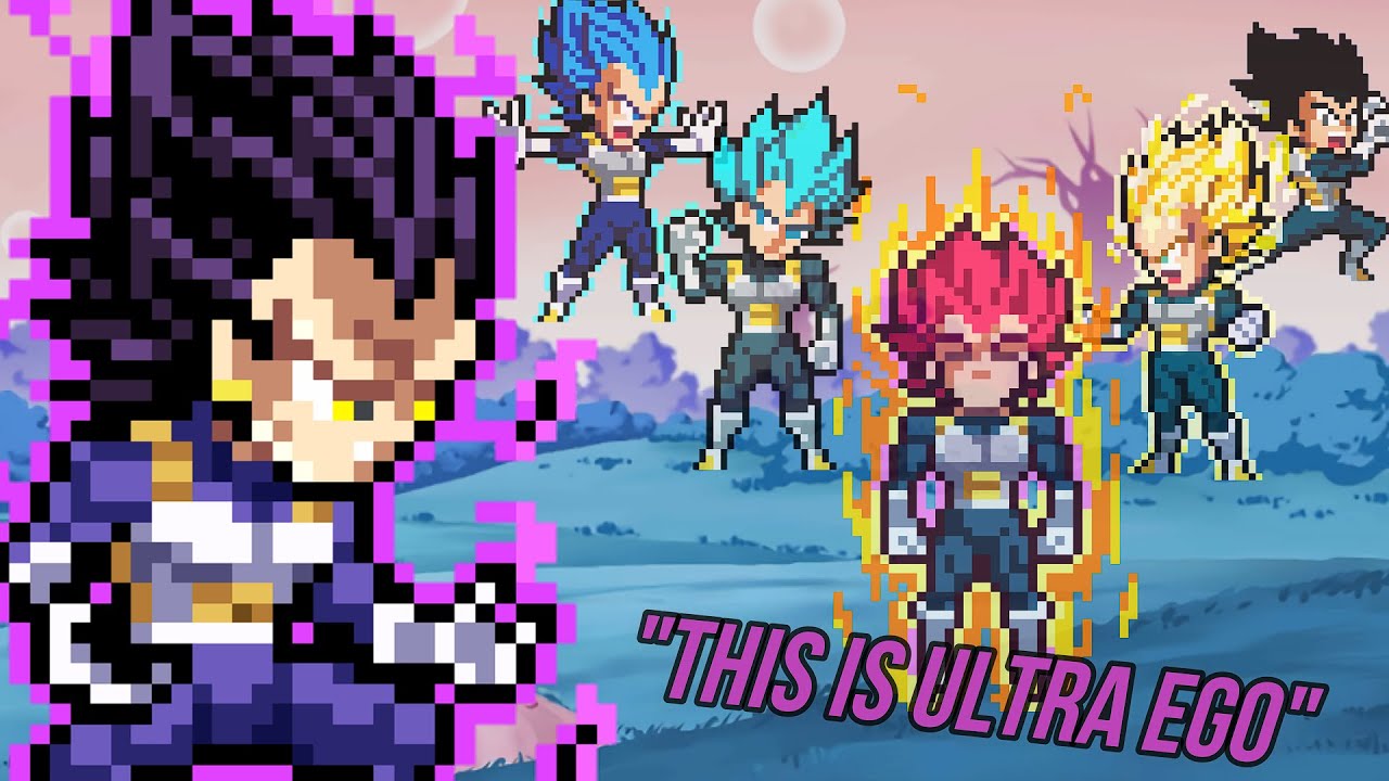Vegeta All Transformations ( including Ultra ego )