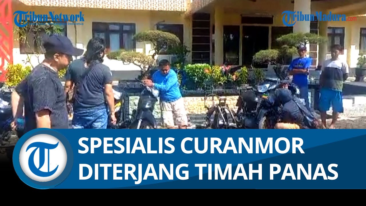 Sembunyi di Bali, Spesialis Curanmor Pinggir Sawah Keok Diterjang Tima Panas