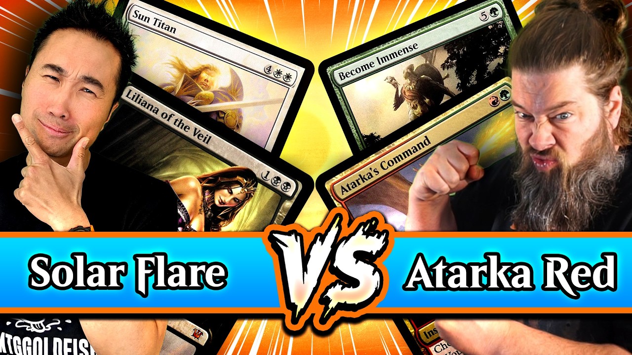 Solar Flare (2013) против Atarka Red (2015) | Топ-64 лучших колод в истории стандарта