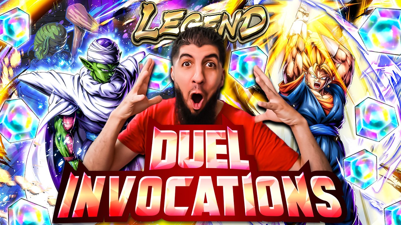 🔴DUEL INVOCATION VEGETTO & PICCOLO LR ! DB LEGENDS