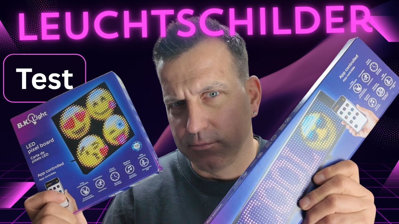 Action LED Schilder im Test  KRASS oder FLOP? #action #actiondeutschland #diy #ledlights #ledsign